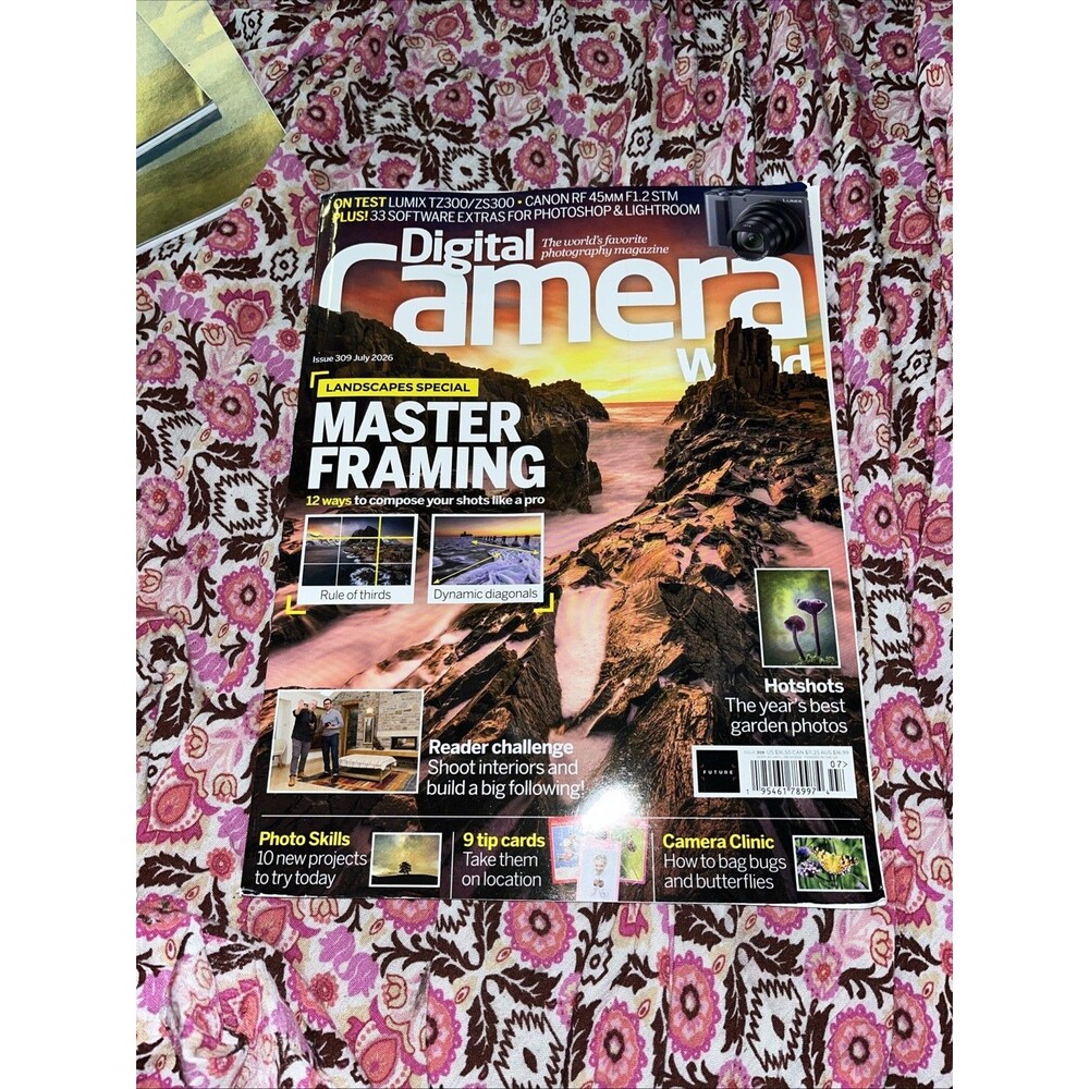 Digital Camera Magazine Issue 309 July 2026 Landscapes Special Master Framing